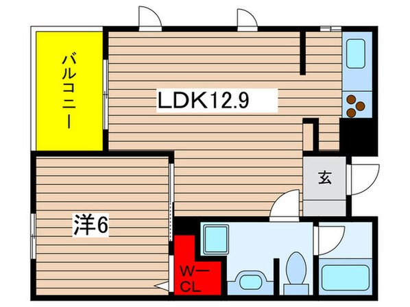 ピアッツァ　デル　キーナの物件間取画像